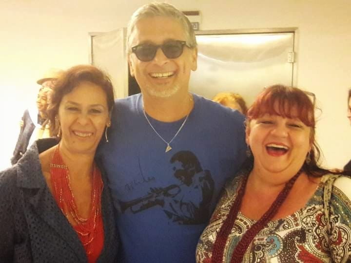 Com minha parcerira Lu Lopes e Zé Renato